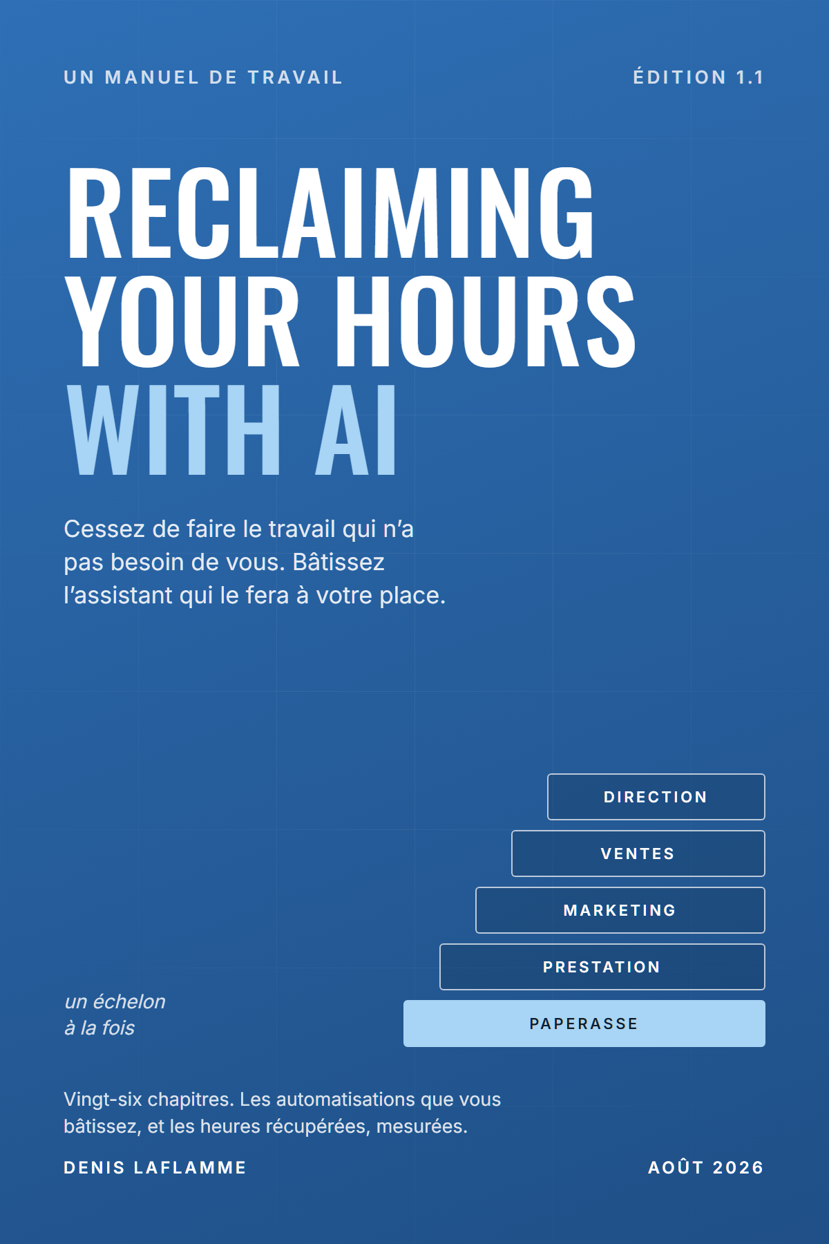 Couverture du livre Reclaiming Your Hours with AI